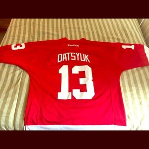 100% authentic Pavel Datsyuk Red Wings jersey